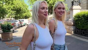 Mr. Texas Treats Busty Blondes Vera &amp; Greta An Ice Cream To Fuck!