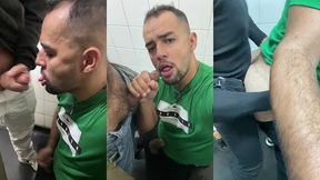 trabalhador da obra me fodeu no banheiro e foi embora trabalhar aliviado