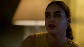 Lesbian Melisa gets her boobs played with and deep oral action