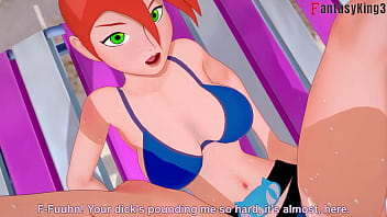 Grown Gwen Tennyson Bikini sex on the public beach 2 Ben10 | Watch the full and FPOV on Sheer &amp_ PTRN: Fantasyking3