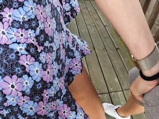 Dad loves Risky Creampie Outdoor Sex in front of entire Village!