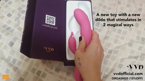 Very fast orgasm with the new VVD RiderGo - Unlimited Orgasm