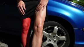 I Piss on My Horny Red Stockings