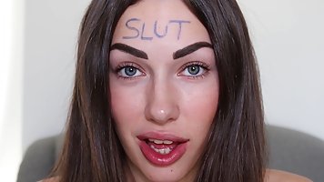Shaiden Rogue is being a very naughty girl in front of the camera, just for fun