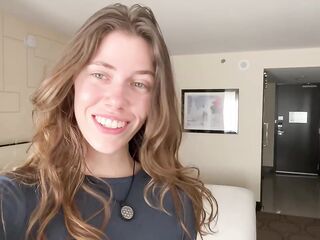 Nature Nymph Takes Vegas and a Giant Load