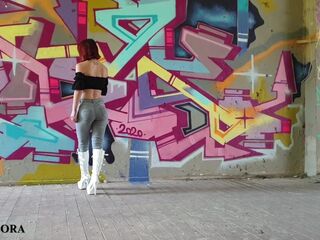 Consummate Butt in Constricted Jeans & Boots ASMR Walking