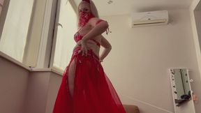 Curvy Goddess Oriental Tease