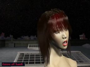 Gol 3D Hot Hardcore and Girl Masturbation on the Foof