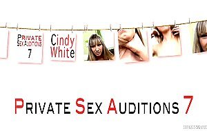 Privatecastings, cindy white performs in her first pov porno audition