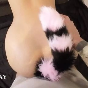 Sexy Asian Fox Girl Anal Plug And Fuck POV