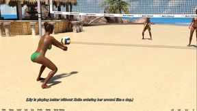 Where the heart is: lesbian kiss on the beach ep 99