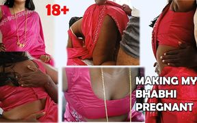 Making My Bhabhi/anni Pregnant Sex in Saree- 1