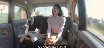 Madison Quinn’s Quickie Taxi Mess: Paying with her Pussy