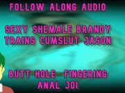 Shemale Brandy Loves Anal with Jason FOLLOW ALONG WITH US