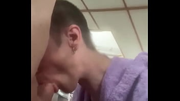 Cute guy gives a man a blowjob and they make out. Radical Cotton