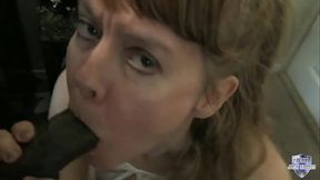 Jamie Foster sucks a throbbing BBC