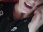 MILF sneaks into basement to cum