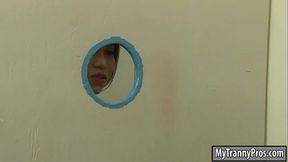 Feisty shemale Tory Mayes anal fucking