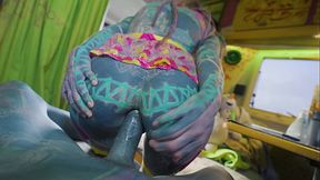 Alt ANAL loving pornstar gets ASSFUCKED in camper