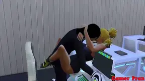 Hashirama Commands Temari for Hardcore Anal Sex in Naruto Shippuden Scene