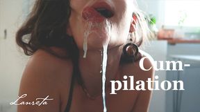 Girlfriend cumshot and cumplay mix &mdash;  massive creampie shots - Lanreta