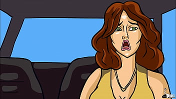 Petite's hot milf stepmom seduces to save her from aliens