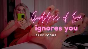 Ignored by the Goddess of Love (Face focus)