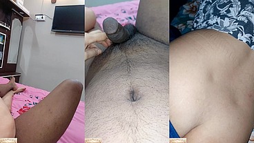 Sissy and hotwife lick each other's boobs and sex like lesbian couple