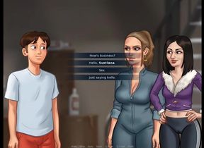 Summertime Saga V0208 - Pt 289 - on the Wall
