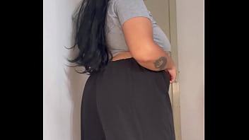 BBW farting and burping on baggy pants until you cum