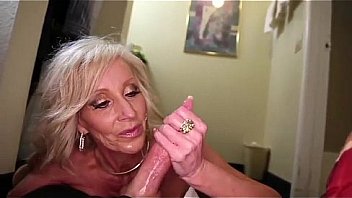 Horny old lady cougars get their creamy pie in this POV bangout! This 50+