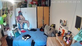 exhibitionist masturbation by the open window – watch me stroke in public view