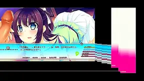 Japanese Hentai Eroge Couple Explore Intimate Love Scenes Together