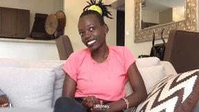 ”Lactating tits African MILF amateur puts out during a fake casting”