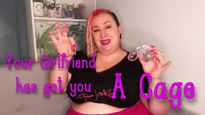 Your Girlfriend Has God You A Cage - Chastity