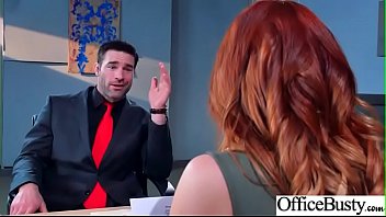 Sex In Office With Big Round Tits Girl (Dani Jensen) video-12