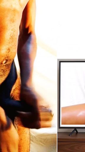 Male masturbation while watching hot and wet pussy masturbating. I enjoyed watching the xxx porn movie till I got CUM   Clip 1