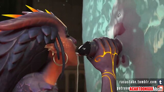 WoW Champions And Overwatch Heroes Get Fucked
