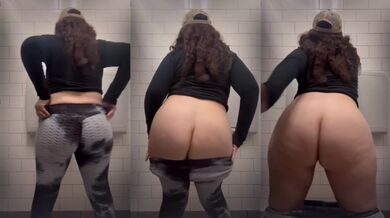 TEACHERS HUGE ASS TWERKED UNTIL AMATEUR MILF BUSTED