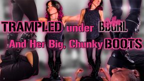 Big Boot Beatdown 1 - Trampling My Loser Slave Under My Chunky Boots