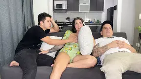 Cuckold hubby watches best friend fuck his wife