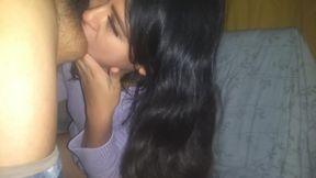 Quick Strong Anal at My Older Step-brothers House, His Parents Almost Caught Us. POV