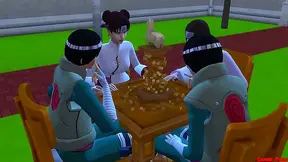 Tenten Cheats On Husband With Naruto In Team 9’sTraining Room Cuckold Milf Drama