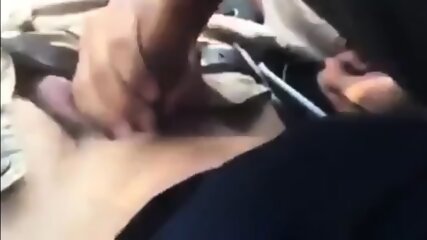 Car Blowjob With Cum
