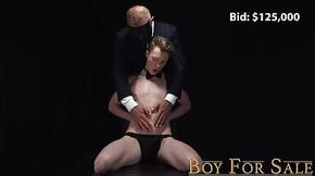 Sexy Dom Daddy Fucks Slave Boy Jock Bareback After Auction