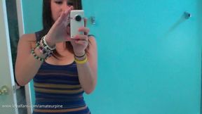 Becky Bathroom Selfies