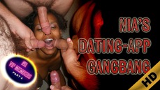 Nias Dating App Gangbang - Remastered HD - VIP Video Part 4