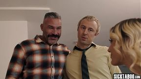 This family visit might be a lot more then MILF Kenna James bargained for