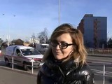 Czech lady with glasses went to the forest with two guys, to have sex with them
