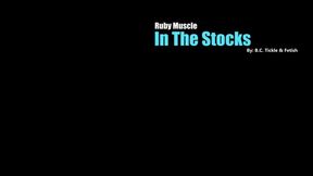 Ruby Muscle In The Stocks (1080p)